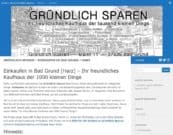 gruendlich-sparen.de website neudesign 2020