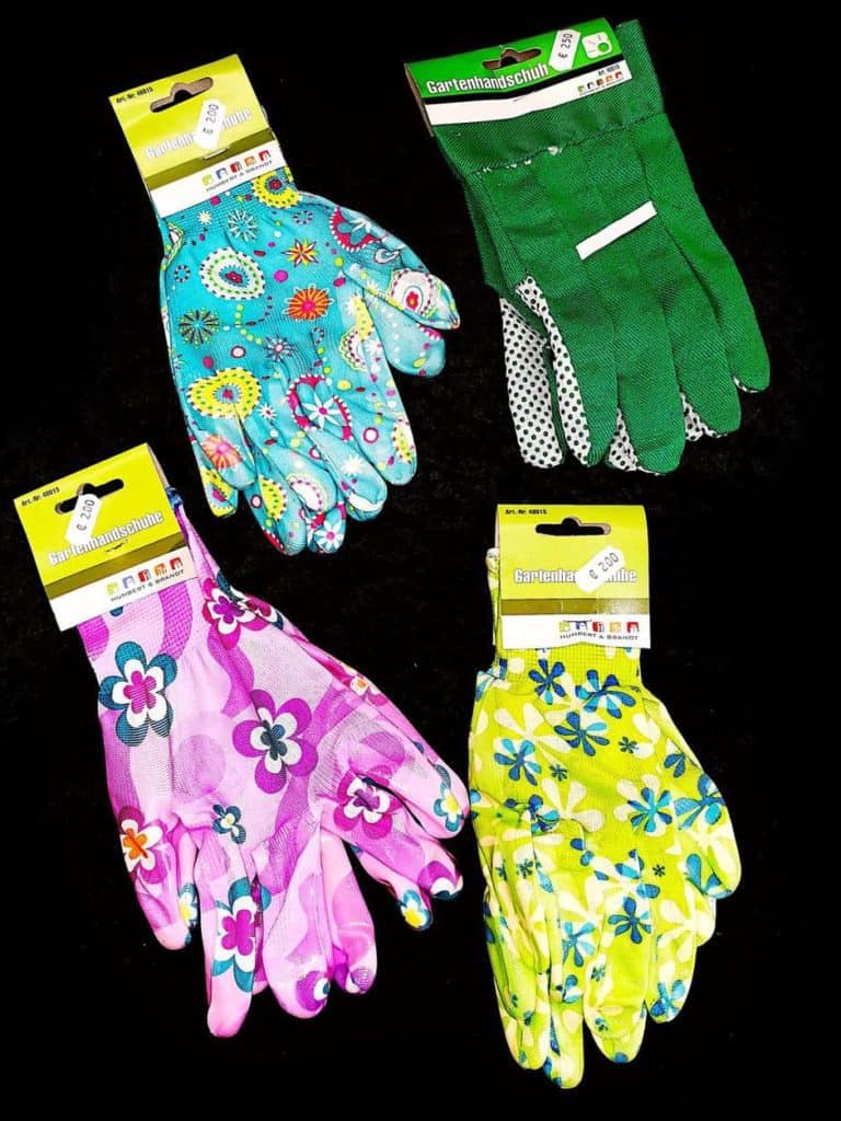 gruendlich sparen - einkaufen in bad grund - haushalt - Garten Handschuhe
