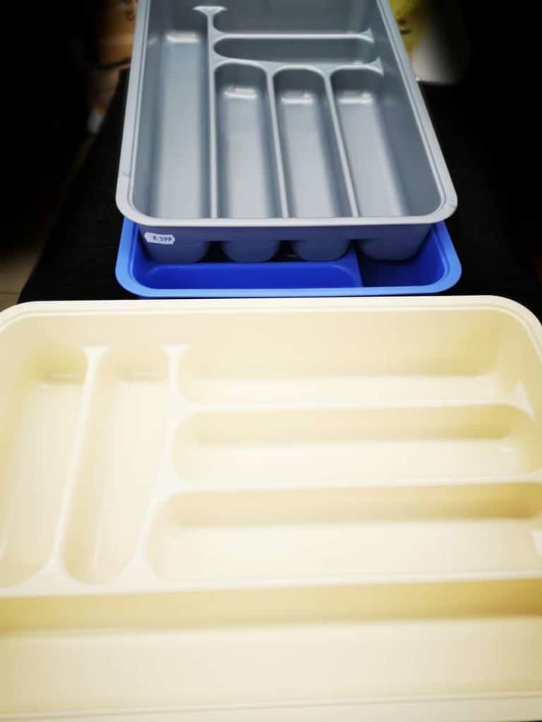 gruendlich sparen - einkaufen in bad grund - haushalt - besteckkasten - besteckablage - besteckeinsatz für schublade
