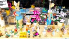 gruendlich sparen schaufenster 2021 osterdeko figuren