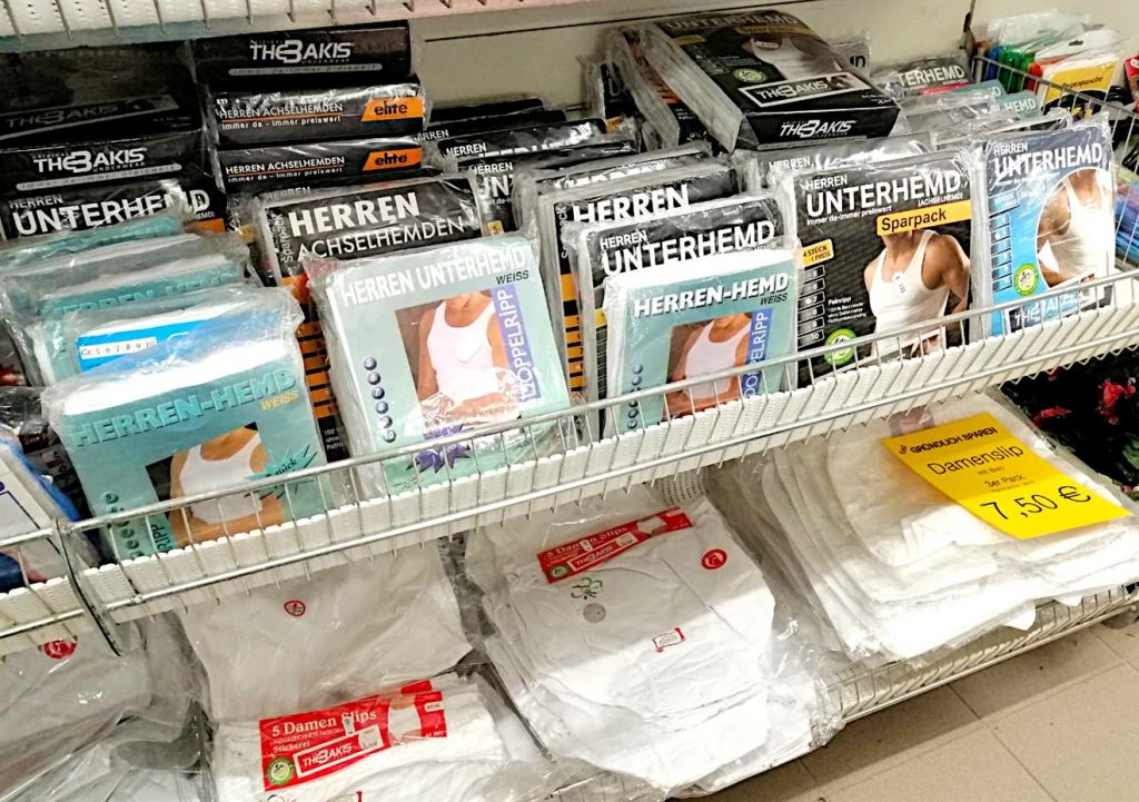 Oberbekleidung, Unterwäsche, Strümpfe kaufen - Neue Waren eingetroffen - Mai 2021 5 alle Sorten Unterwäsche wieder vorrätig Slips und Unterhemden für Sie und Ihn Damen und Herren Slip, Boxershorts, Unterhemd, alle Größen und Übergrößen