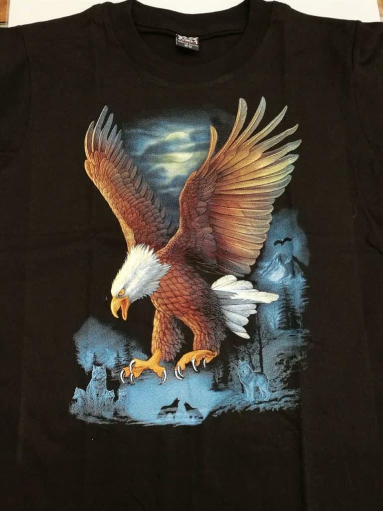 Bedruckte T-Shirts für Kinder - Baumwolle - Adler 01 - Gründlich Sparen - Einkaufen in Bad Grund