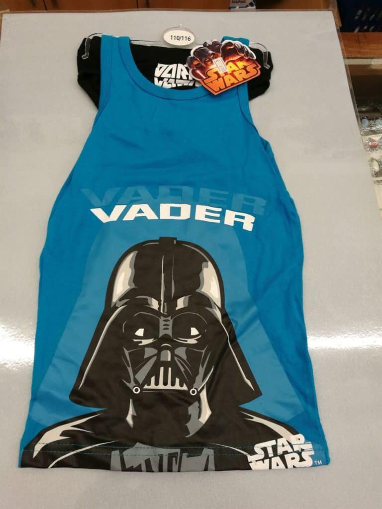gründlich sparen - einkaufen in bad grund - bekleidung kinder unterwäsche jungs Star Wars Darth Vader