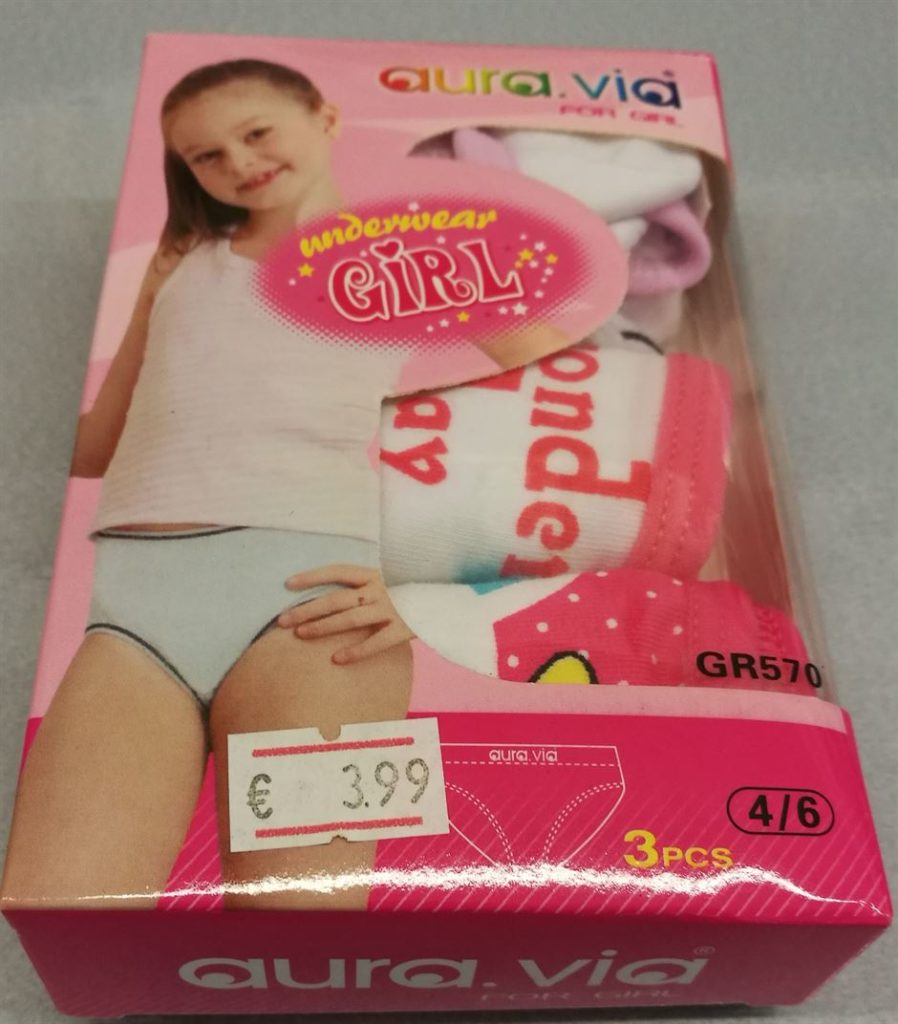 gründlich sparen - einkaufen in bad grund - bekleidung kinder unterwäsche mädchen