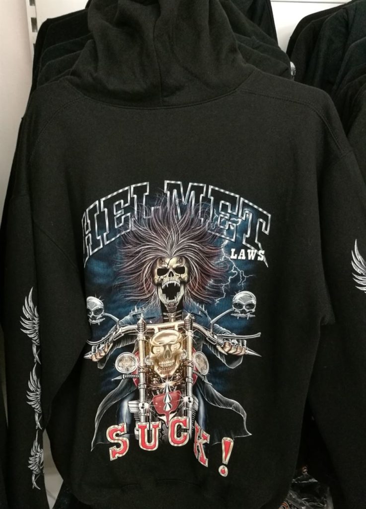 gründlich sparen - einkaufen in bad grund - bekleidung oberbekleidung bedruckte jacken biker 02