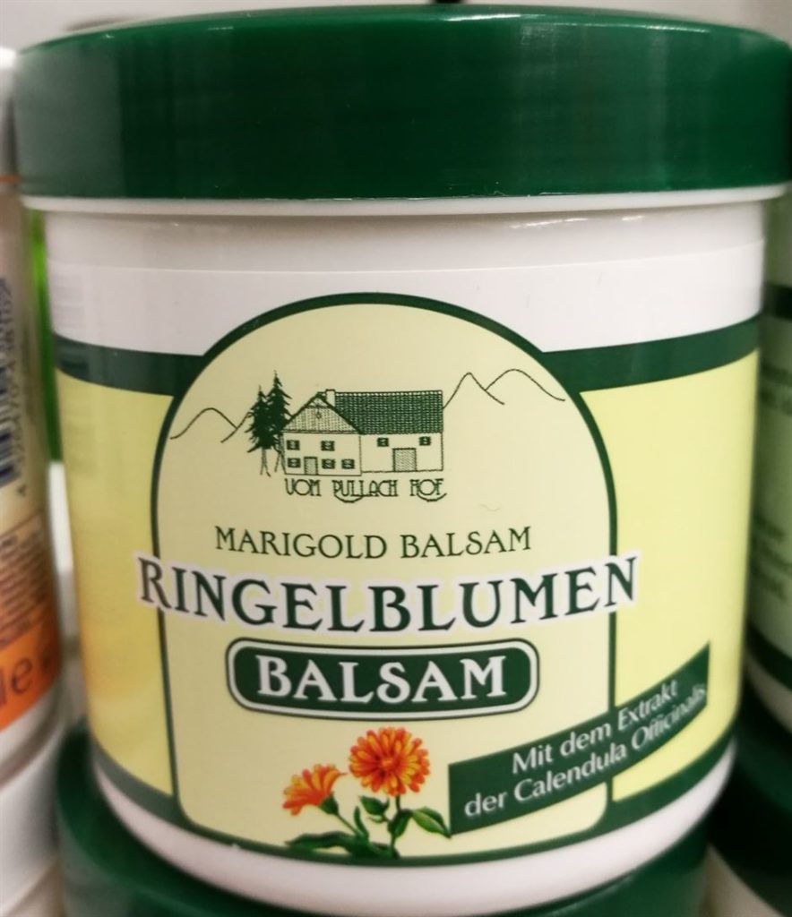 gründlich sparen - einkaufen in bad grund - drogerie koerper salbe Ringelblumen Balsam