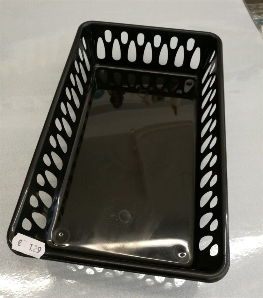 Haushaltswaren 42 gründlich sparen - einkaufen in bad grund - haushalt behaelter korb 20x10 schwarz
