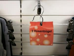 Haushaltswaren 33 gründlich sparen - einkaufen in bad grund - haushalt hosenbuegel