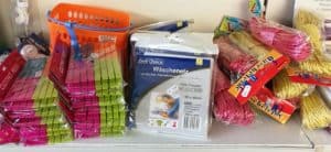 Haushaltswaren 4 gründlich sparen - einkaufen in bad grund - laden haushalt wäscheklammern wäscheleinen