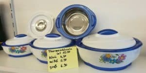 Haushaltswaren 2 gründlich sparen - einkaufen in bad grund - laden thermoschuesseln