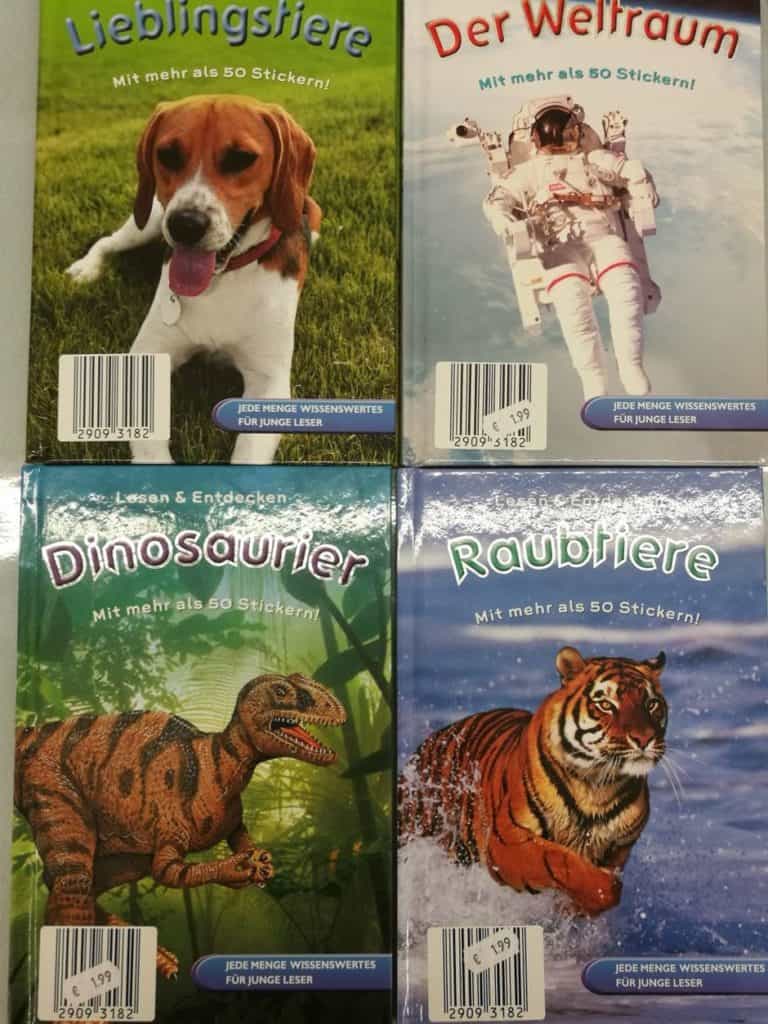 Spielwaren - Spielzeug - Spaß für Kinder 3 gründlich sparen - einkaufen in bad grund - spielzeug Stickerbücher - Lernbücher