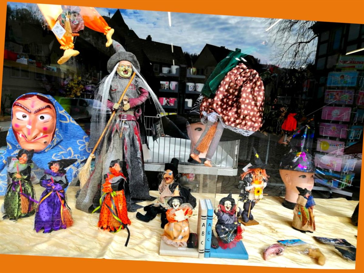 walpurgis in bad grund - urlaub - harz - reisen - andenken - Schaufenster Gründlich Sparen Walpurgis 2022 - 02